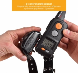 Dog Trace Elektronische trainingshalsband d-control professional 2000 mini -oranje