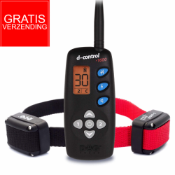 Dog Trace Elektronische trainingshalsband d-control 1602- voor twee honden