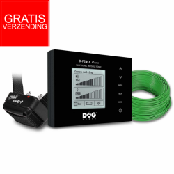 Dog Trace Elektronische onzichtbare omheining d-fence 2002 - Zwart, met draad