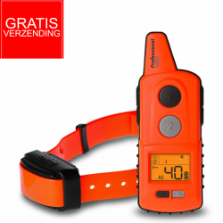 Dog Trace Elektronische trainingshalsband d-control professional 1000 - oranje